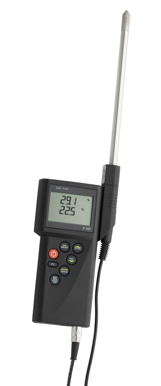 Hava akış, Sıcaklık, Nem, Hava Basıncı Multi fonksiyon Ölçüm Aygıtı P770-LOG