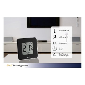 TFA 30.5021.01 'Style' Dijital Termo-higrometre