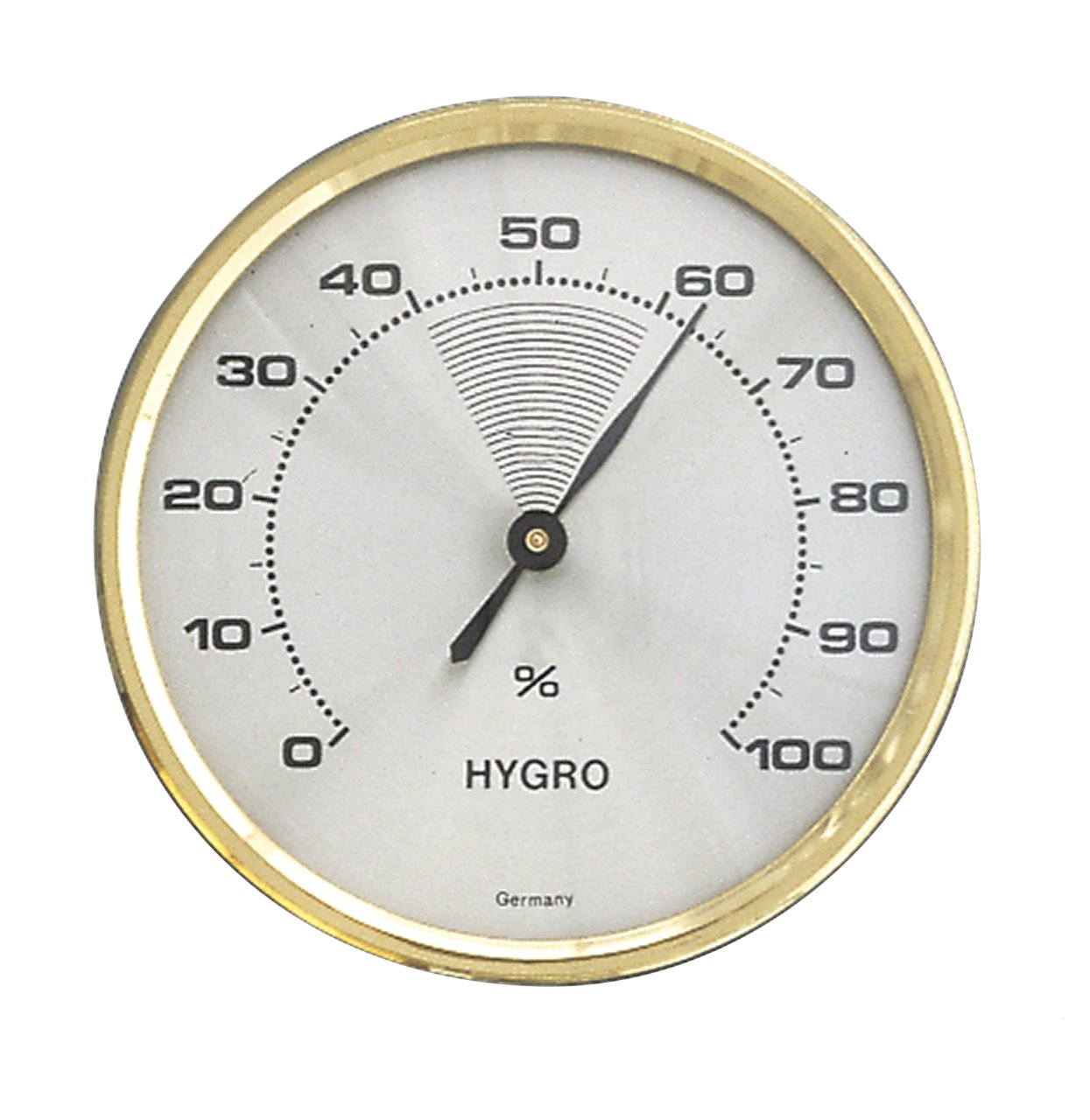 Analog higrometre pirinç halkalı 44.1001