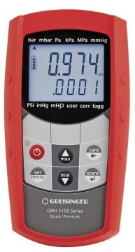 Dijital Manometre tek sensör girişli el tipi GHM 5130