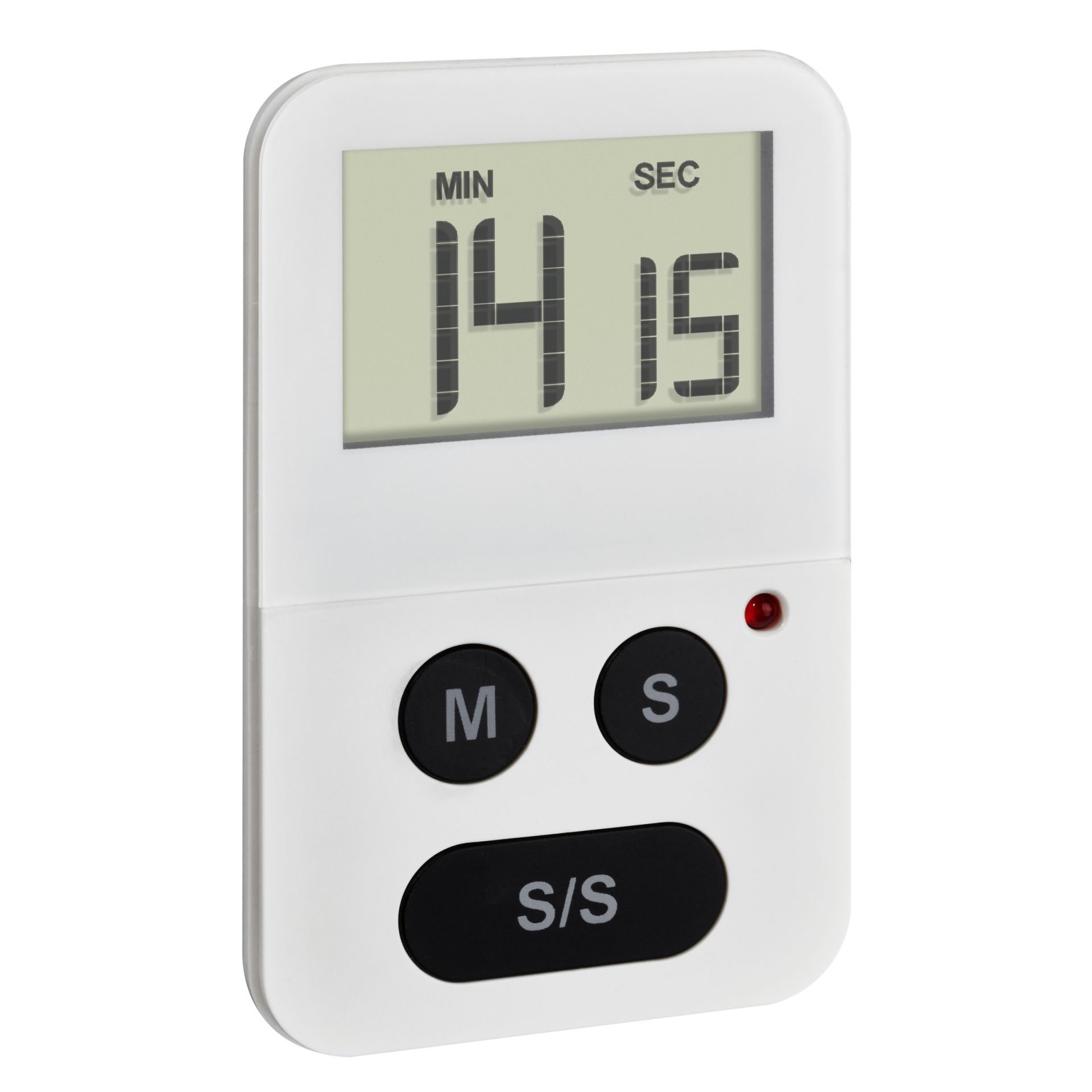 Dijital geri sayan timer ve kronometre 38.2047 beyaz