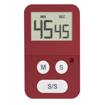 Dijital geri sayan timer ve kronometre 38.2047 Kırmızı