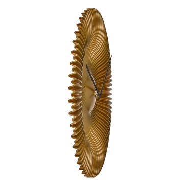 Duvar Saati Analog tasarım ROKOKO 60.3031 Altın