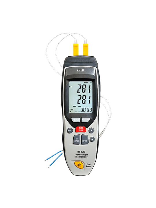 Termokupl Termometre ve Datalogger DT-852B