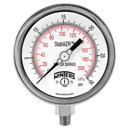 Paslanmaz Satil Basınç Ölçer PFP-ZR PREMIUM STAINLESS STEEL StabiliZR® PRESSURE GAUGE