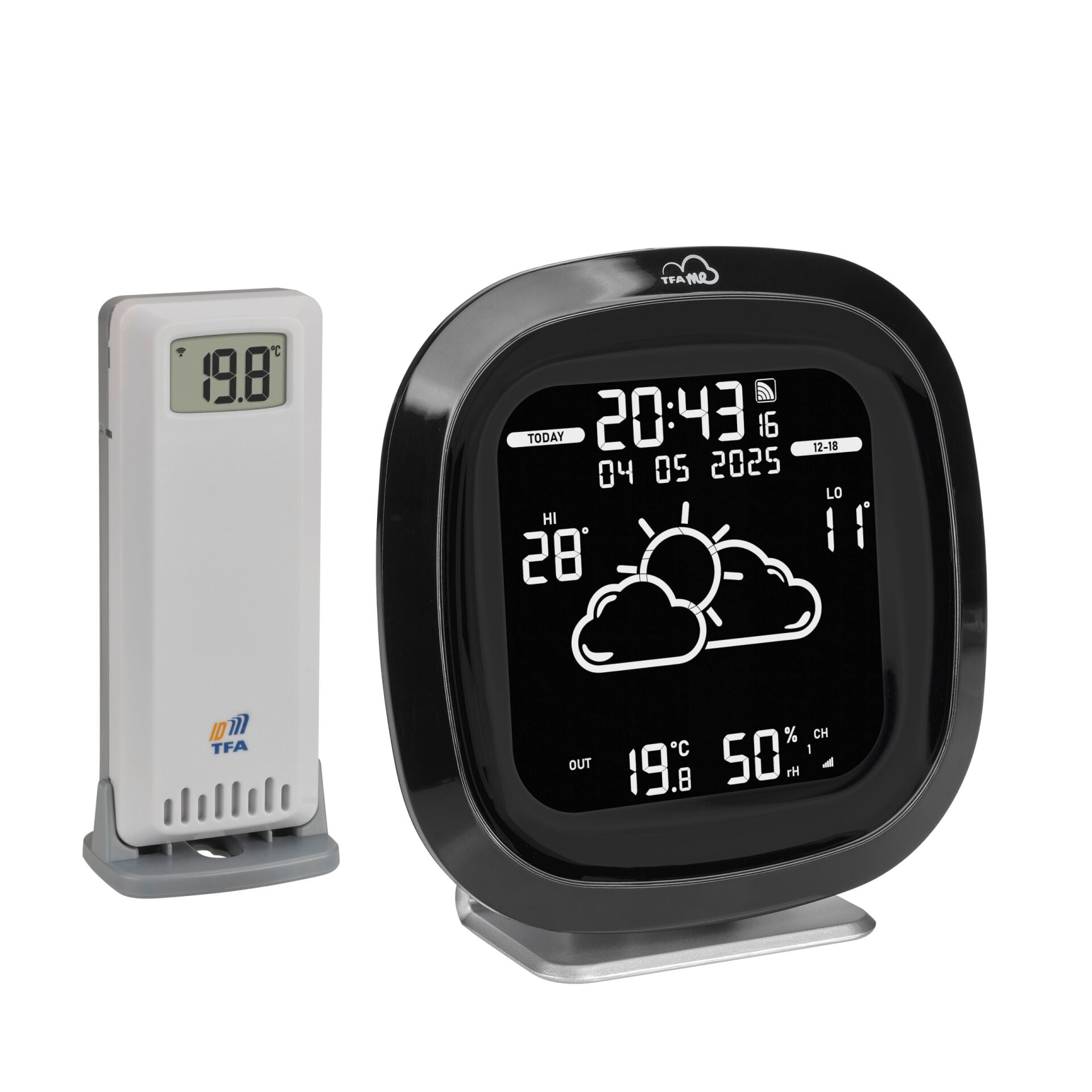 WIFI Wireless Weather Station TFA.me ID-04 35.8102