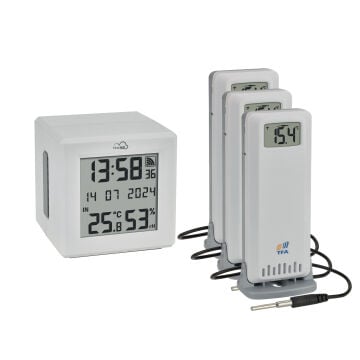 TFA.me Starter Set WIFI Gateway ID-01 and 3 transmitters ID-A3 35.8104