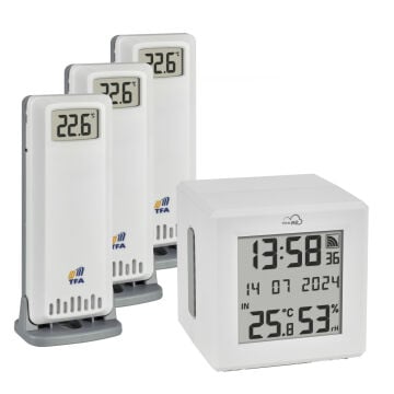 TFA.me Starter Set WIFI Gateway ID-01 and 3 transmitters ID-A0 35.8113