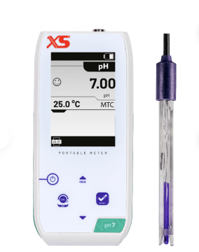 “XS pH 7 NEX taşınabilir pH metre – 201 T elektrot”