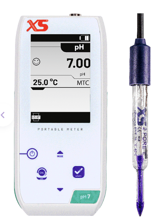 XS pH 7 NEX FOOD Taşınabilir pH Metre – 2 Pore T DHS Elektrotlu