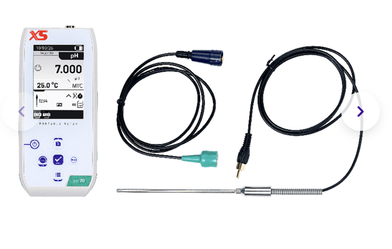 XS pH 70 NEX Taşınabilir pH Metre – Elektrotsuz