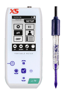 XS pH 70 NEX Food Taşınabilir pH Metre – 2 Pore T Elektrotlu.