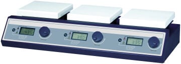 Manyetik Karıştırıcı hotplate ile SMHS 3/6 konumlu 350°C 1500rpm