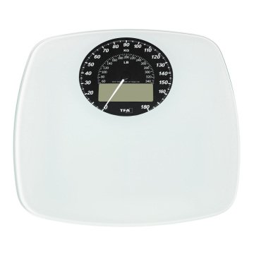 Bathroom scales with digital and analogue display SWING 50.1003.02